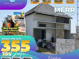 2 Kamar Rumah for sale in Sidoarjo, East Jawa, Buduran, Sidoarjo