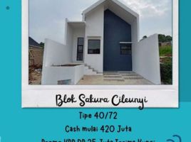 2 Bedroom House for sale in Cileunyi, Bandung, Cileunyi