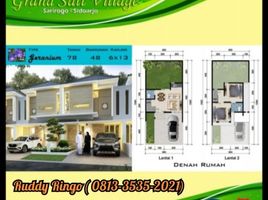 2 Kamar Rumah for sale in Sidoarjo, East Jawa, Gedangan, Sidoarjo