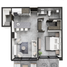 1 Schlafzimmer Appartement zu verkaufen in Zapopan, Jalisco, Zapopan