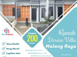 2 Kamar Rumah for sale in Pakis, Malang Regency, Pakis