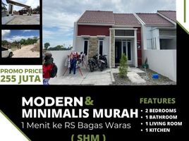 2 Kamar Rumah for sale in Klaten Selatan, Klaten, Klaten Selatan