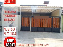 3 Kamar Rumah for sale in Tambun, Bekasi, Tambun