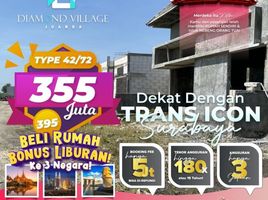 2 Kamar Rumah for sale in Buduran, Sidoarjo, Buduran