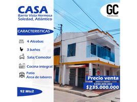 4 Habitación Casa en venta en Atlantico, Barranquilla, Atlantico