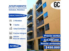 2 Habitación Apartamento en venta en Soledad, Atlantico, Soledad