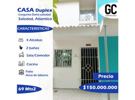 4 Habitación Casa en venta en Atlantico, Soledad, Atlantico