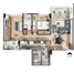 Appartement 2 chambre à vendre à Atizapan De Zaragoza, Mexico, Atizapan De Zaragoza
