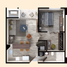 1 Schlafzimmer Wohnung zu verkaufen in Monterrey, Nuevo Leon, Monterrey