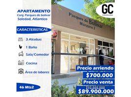 3 Habitación Apartamento en venta en Soledad, Atlantico, Soledad