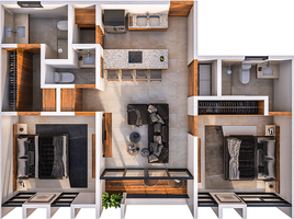 Condominium 2 chambre à vendre à Merida, Yucatan, Merida, Yucatan
