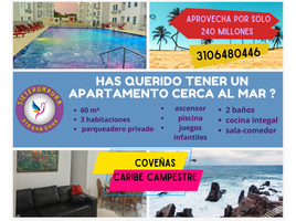 3 Habitación Apartamento en venta en Tolu, Sucre, Tolu