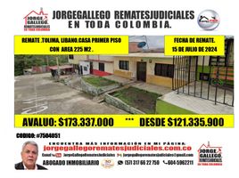 Estudio Casa en venta en Tolima, Libano, Tolima