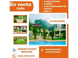 3 Habitación Casa en venta en Panamá, San Francisco, Ciudad de Panamá, Panamá