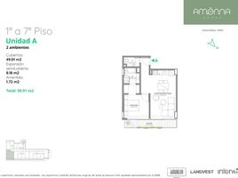 Appartement 1 chambre à vendre à Federal Capital, Buenos Aires, Federal Capital