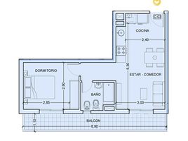 1 Schlafzimmer Appartement zu verkaufen in Rosario, Santa Fe, Rosario, Santa Fe