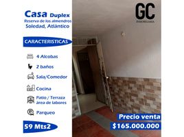 4 Habitación Casa en venta en Atlantico, Soledad, Atlantico