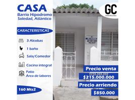 3 Bedroom House for sale in Ernesto Cortissoz International Airport, Soledad, Barranquilla