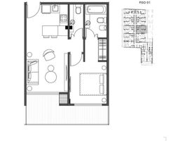 1 Schlafzimmer Appartement zu verkaufen in Federal Capital, Buenos Aires, Federal Capital