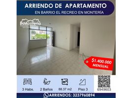 3 Habitación Departamento en alquiler en Córdoba, Monteria, Córdoba