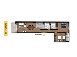 2 Habitación Apartamento en venta en Rosario, Santa Fe, Rosario