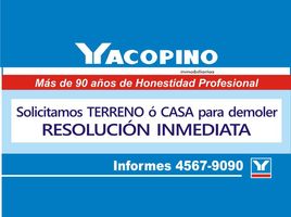  Terreno (Parcela) en venta en Capital Federal, Buenos Aires, Capital Federal