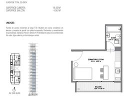 Studio Appartement zu verkaufen in Federal Capital, Buenos Aires, Federal Capital