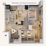 2 Habitación Departamento en venta en Monterrey, Nuevo León, Monterrey, Nuevo León