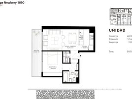 Condominium 1 chambre à vendre à Federal Capital, Buenos Aires, Federal Capital, Buenos Aires, Argentine