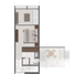 Appartement 1 chambre à vendre à Merida, Yucatan, Merida, Yucatan