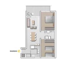 Appartement 2 chambre à vendre à Rosario, Santa Fe, Rosario, Santa Fe