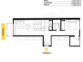 Appartement 1 chambre à vendre à Rosario, Santa Fe, Rosario, Santa Fe