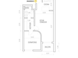 Condominium 1 chambre à vendre à Rosario, Santa Fe, Rosario, Santa Fe