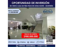 6 Habitación Villa en venta en Monteria, Córdoba, Monteria