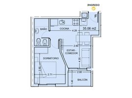 1 Schlafzimmer Appartement zu verkaufen in Rosario, Santa Fe, Rosario, Santa Fe