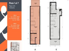 Studio Appartement zu verkaufen in Federal Capital, Buenos Aires, Federal Capital, Buenos Aires, Argentinien