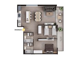 Appartement 2 chambre à vendre à Rosario, Santa Fe, Rosario, Santa Fe