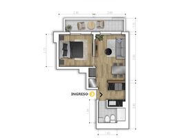 Appartement 1 chambre à vendre à Rosario, Santa Fe, Rosario, Santa Fe