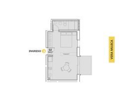 Appartement Studio à vendre à Rosario, Santa Fe, Rosario