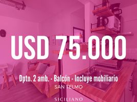 1 Bedroom Apartment for sale in Federal Capital, Buenos Aires, Federal Capital