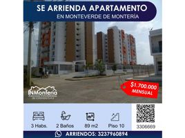 3 Habitación Departamento en alquiler en Monteria, Córdoba, Monteria