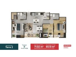 2 Habitación Apartamento en venta en Metro de Medellín, Bello, Bello