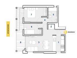 Appartement 2 chambre à vendre à Rosario, Santa Fe, Rosario