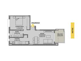 Condominium 1 chambre à vendre à Rosario, Santa Fe, Rosario, Santa Fe