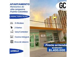 3 Habitación Apartamento en alquiler en Atlantico, Puerto Colombia, Atlantico