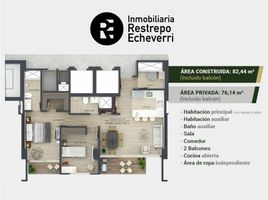 2 Habitación Departamento en venta en Caldas, Manizales, Caldas