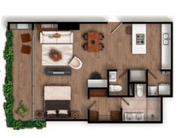 1 Habitación Apartamento en venta en Medellín, Antioquia, Medellín