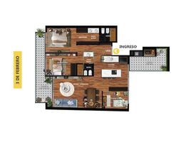 2 Habitación Apartamento en venta en Rosario, Santa Fe, Rosario