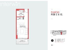 Studio Appartement zu verkaufen in Federal Capital, Buenos Aires, Federal Capital