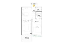 Condominium 1 chambre à vendre à Rosario, Santa Fe, Rosario, Santa Fe